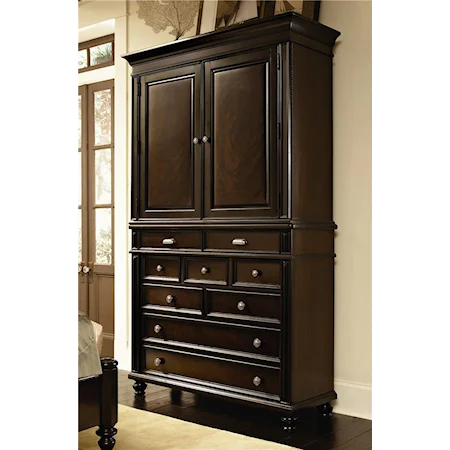 Complete Armoire with Drawers and Doors